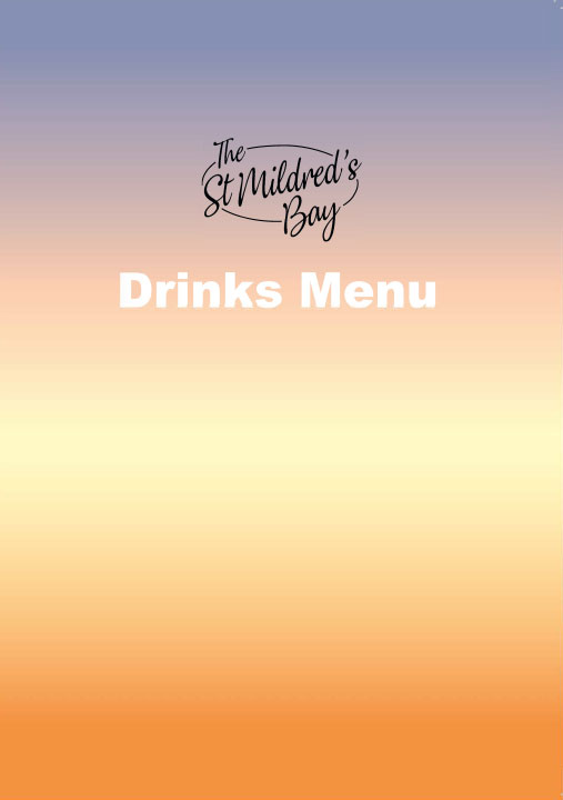 Image of The St Mildred's Bay Drinks Menu
