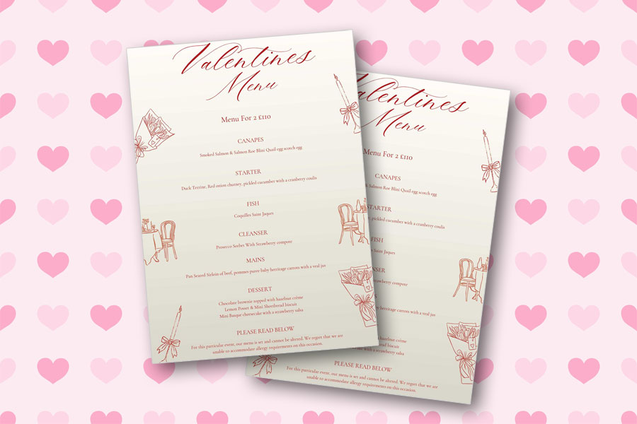 Valentines at The St Mildred's Bay