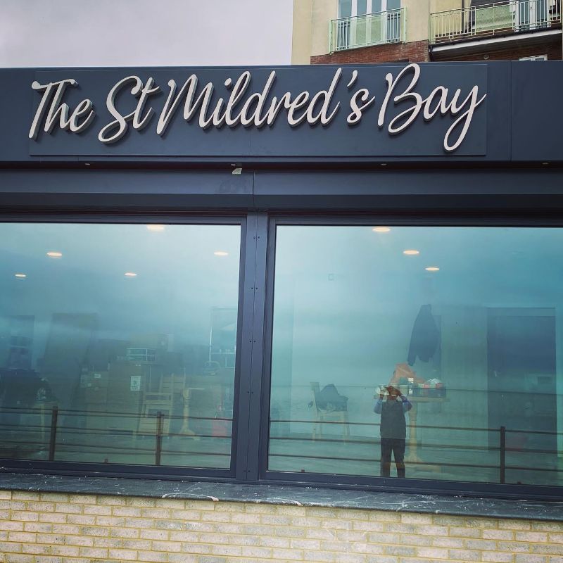 Outside signs are all fitted Gallery Image - The St Mildred's Bay